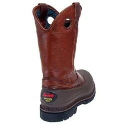 Georgia Boots: Men's Brown G5655 Muddog EH Steel Toe Wellington Boots -Men's Work Boots Store image 83868