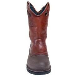 Georgia Boots: Men's Brown G5655 Muddog EH Steel Toe Wellington Boots -Men's Work Boots Store image 83872