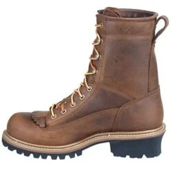 Carolina Boots: Men's Steel Toe EH CA9824 Waterproof Logger Boots -Men's Work Boots Store image 88564