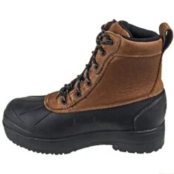 Iron Age Boots: Men's Black/Brown IA9650 Waterproof Steel Toe Boots -Men's Work Boots Store iron age ia9650 ia965 i 01