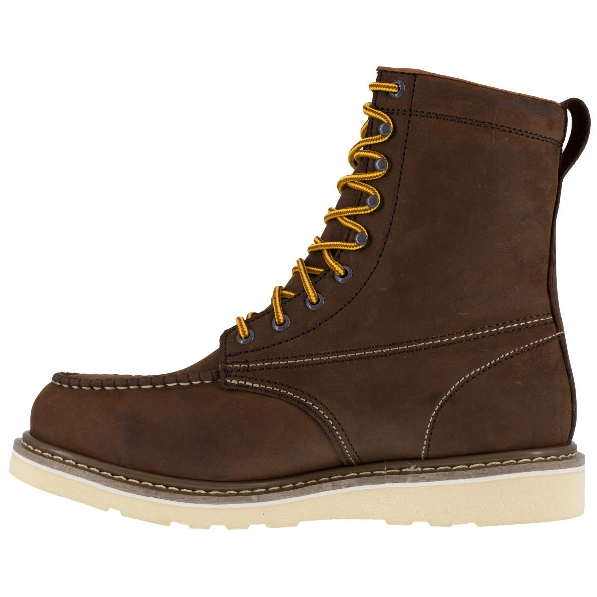 Iron Age Boot: Men's IA5081 Tan Reinforcer Steel Toe EH Wedge Boot 6 Iron Age Boot: Men's IA5081 Tan Reinforcer Steel Toe EH Wedge Boot - Image 4