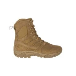 Merrell Boots: Unisex J099355 Tan Moab 2 Defense Slip Resistant Tactical Work Boot -Men's Work Boots Store j099355 02