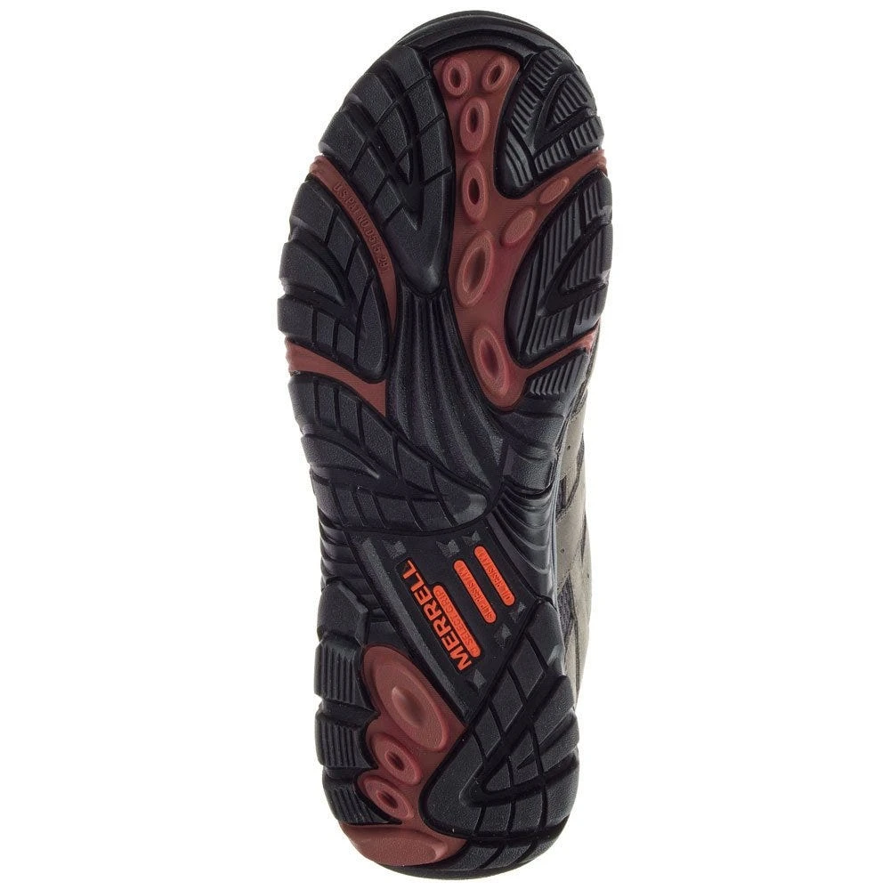 Merrell Shoes: Men's J11121 Pewter Orange Moab Vertex Vent Composite Toe Work Shoe 4 Merrell Shoes: Men's J11121 Pewter Orange Moab Vertex Vent Composite Toe Work Shoe - Image 2