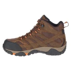Merrell Footwear: Men's J11617 Moab Vertex Mid Waterproof Composite Toe Shoes -Men's Work Boots Store j11617.1