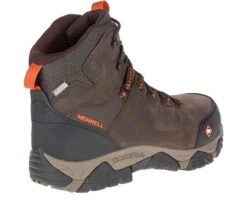 Merrell Boots: Men's J15735 Brown Orange Phaserbound Composite Toe Waterproof Work Hiker 8 Merrell Boots: Men's J15735 Brown Orange Phaserbound Composite Toe Waterproof Work Hiker -Men's Work Boots Store j15735 1