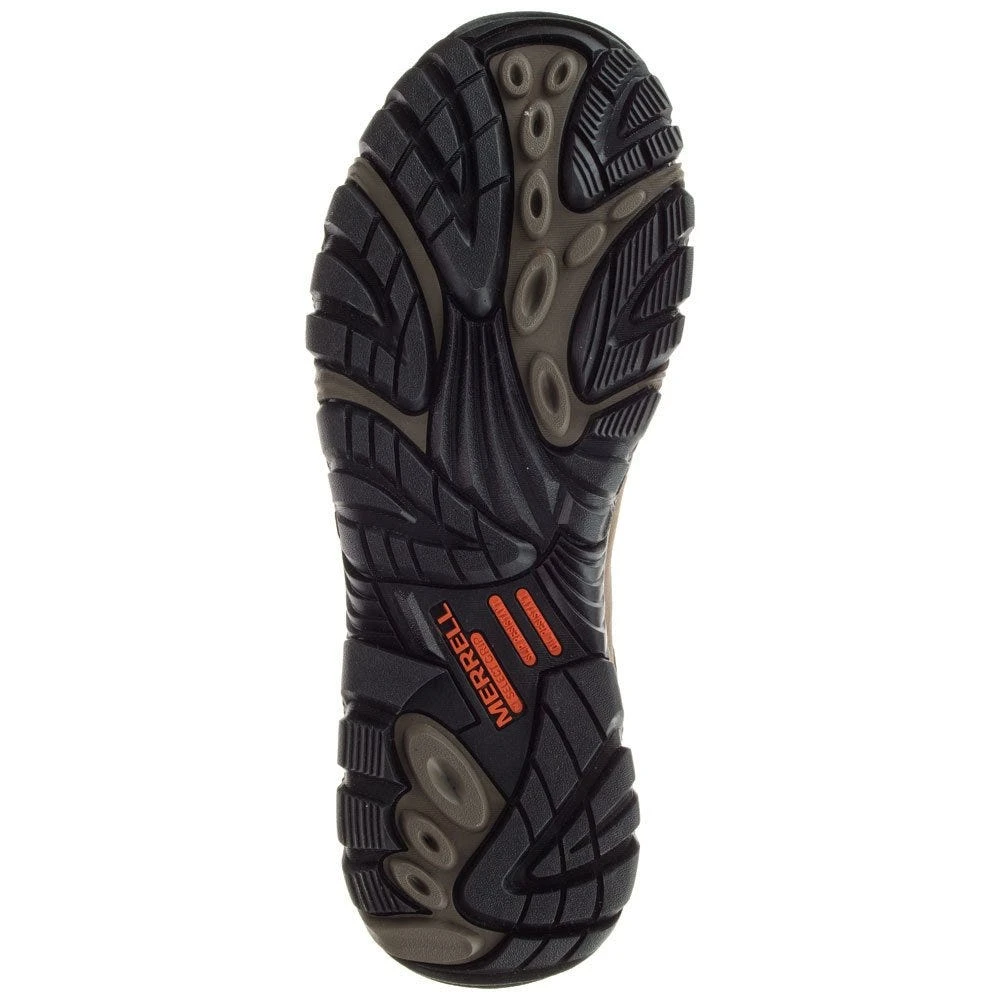 Merrell Boots: Men's J15735 Brown Orange Phaserbound Composite Toe Waterproof Work Hiker 3 Merrell Boots: Men's J15735 Brown Orange Phaserbound Composite Toe Waterproof Work Hiker