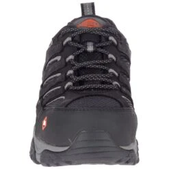 Merrell Shoes: Men's J36461 Black Grey Moab Vertex Vent Composite Toe Waterproof Work Shoe -Men's Work Boots Store j36461 2