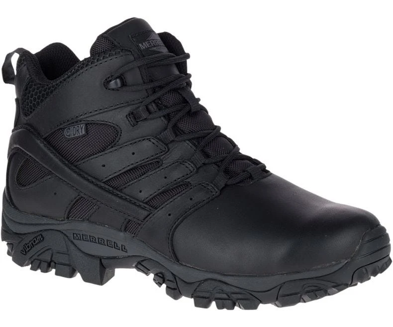 Merrell Footwear: Men's J45337 Moab 2 Mid Tactical Response Waterproof Boots 3 Merrell Footwear: Men's J45337 Moab 2 Mid Tactical Response Waterproof Boots