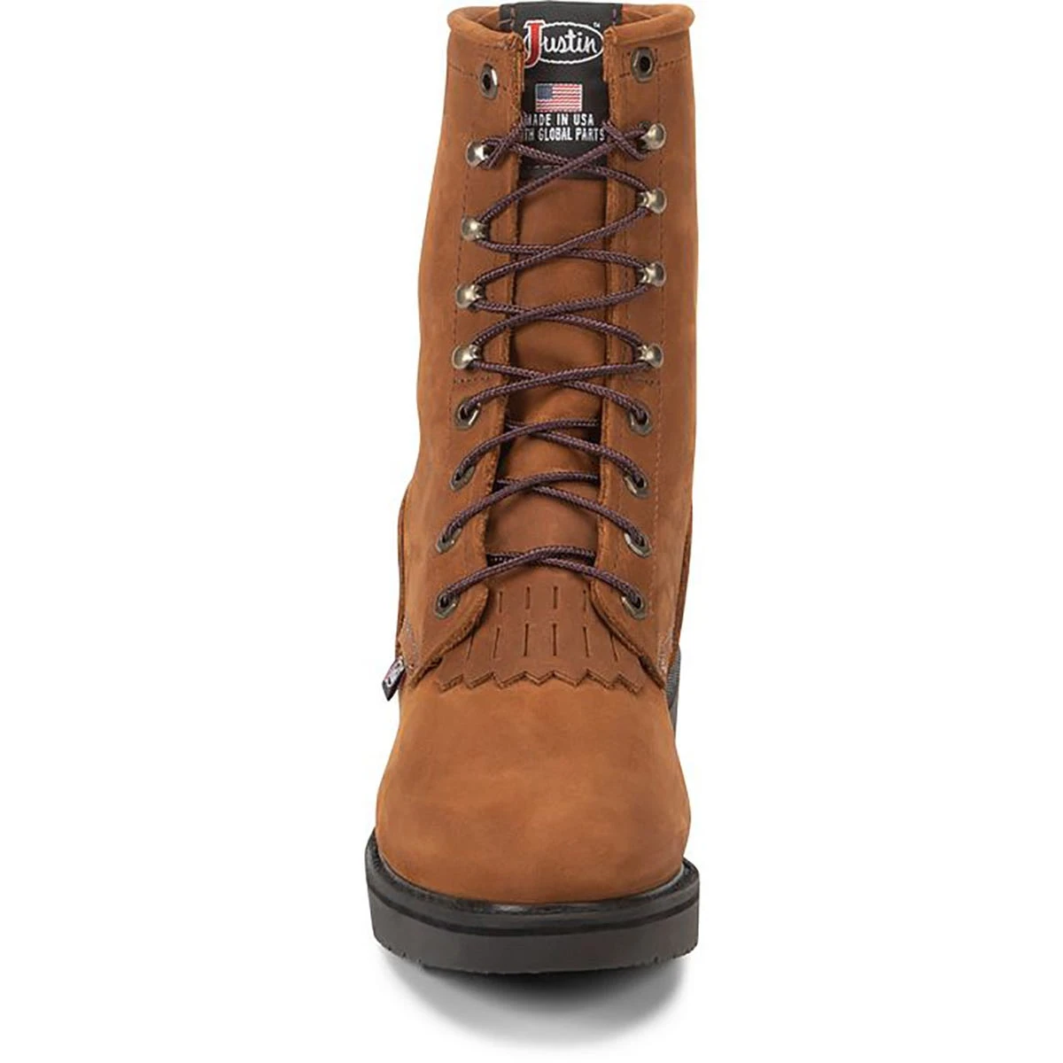 Justin Boots: Men's 760 USA Made 8 Inch EH Work Boots 5 Justin Boots: Men's 760 USA Made 8 Inch EH Work Boots - Image 3