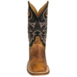Justin Boots: BR740 Men's Brown Leather Caddo Cowboy Boots 14 Justin Boots: BR740 Men's Brown Leather Caddo Cowboy Boots -Men's Work Boots Store justin br740 f 01