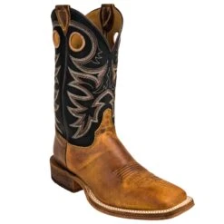 Justin Boots: BR740 Men's Brown Leather Caddo Cowboy Boots 11 Justin Boots: BR740 Men's Brown Leather Caddo Cowboy Boots -Men's Work Boots Store justin br740 p 01