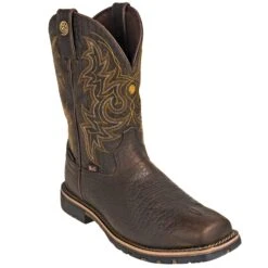 Justin Boots: Brown GR9050 Men's Waterproof George Strait Fireman Cowboy Boots 11 Justin Boots: Brown GR9050 Men's Waterproof George Strait Fireman Cowboy Boots -Men's Work Boots Store justin gs9050 p 01