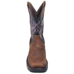 Justin Boots: Men's WK2104 Steel Toe EH Cowboy Work Boots -Men's Work Boots Store justin wk2104 f 01