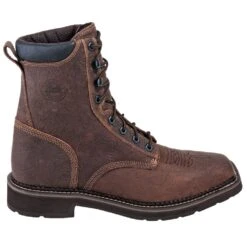 Justin Boots: Men's Composite Toe SE462 EH Waterproof Stampede Work Boots -Men's Work Boots Store justin wk460 090 o 01 2
