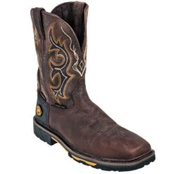 Justin Boots: Men's SE4625 Composite Toe Waterproof EH Wellington Boots -Men's Work Boots Store justin wk4625 100 p 01
