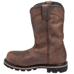 Justin Boots: Men's WK4630 Brown 10" Composite Toe Boots -Men's Work Boots Store justin wk4630 i 01