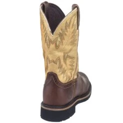 Justin Boots: Men's SE4660 Brown Stampede Cowboy Boots -Men's Work Boots Store justin wk4660 080 b 01