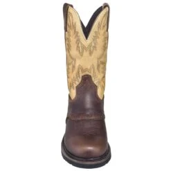 Justin Boots: Men's SE4660 Brown Stampede Cowboy Boots -Men's Work Boots Store justin wk4660 080 f 01