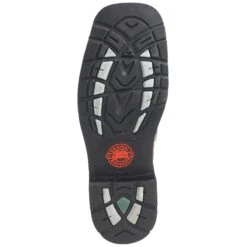 Justin Boots: Men's SE4684 Steel Toe EH White Cowhide 11-Inch Cowboy Work Boots -Men's Work Boots Store justin wk4684 s 01