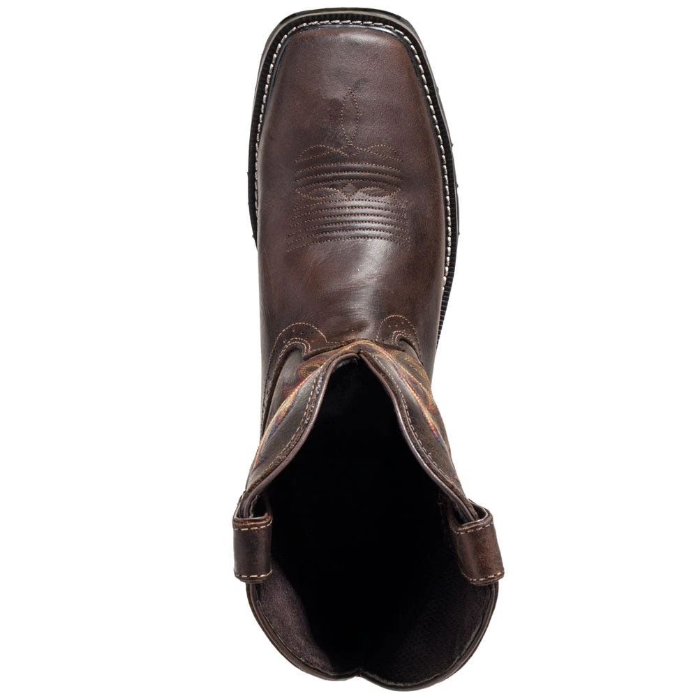 Justin Boots: Men's Steel Toe SE4690 Waterproof Stampede Work Boots 4 Justin Boots: Men's Steel Toe SE4690 Waterproof Stampede Work Boots - Image 2