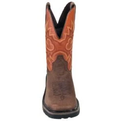 Justin Boots: Men's SE4944 Two Tone Leather EH Cowboy Work Boots -Men's Work Boots Store justin wk4944 090 f 01