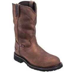 Justin Boots: Men's Steel Toe SE4961 Waterproof EH Wyoming Cowboy Boots 11 Justin Boots: Men's Steel Toe SE4961 Waterproof EH Wyoming Cowboy Boots -Men's Work Boots Store justin wk4961 p 01