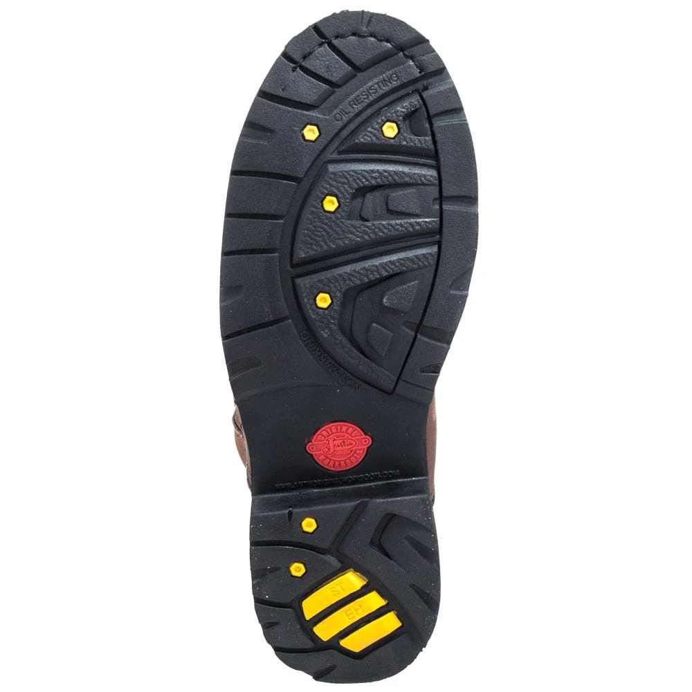 Justin Boots: Men's Steel Toe SE4961 Waterproof EH Wyoming Cowboy Boots 3 Justin Boots: Men's Steel Toe SE4961 Waterproof EH Wyoming Cowboy Boots