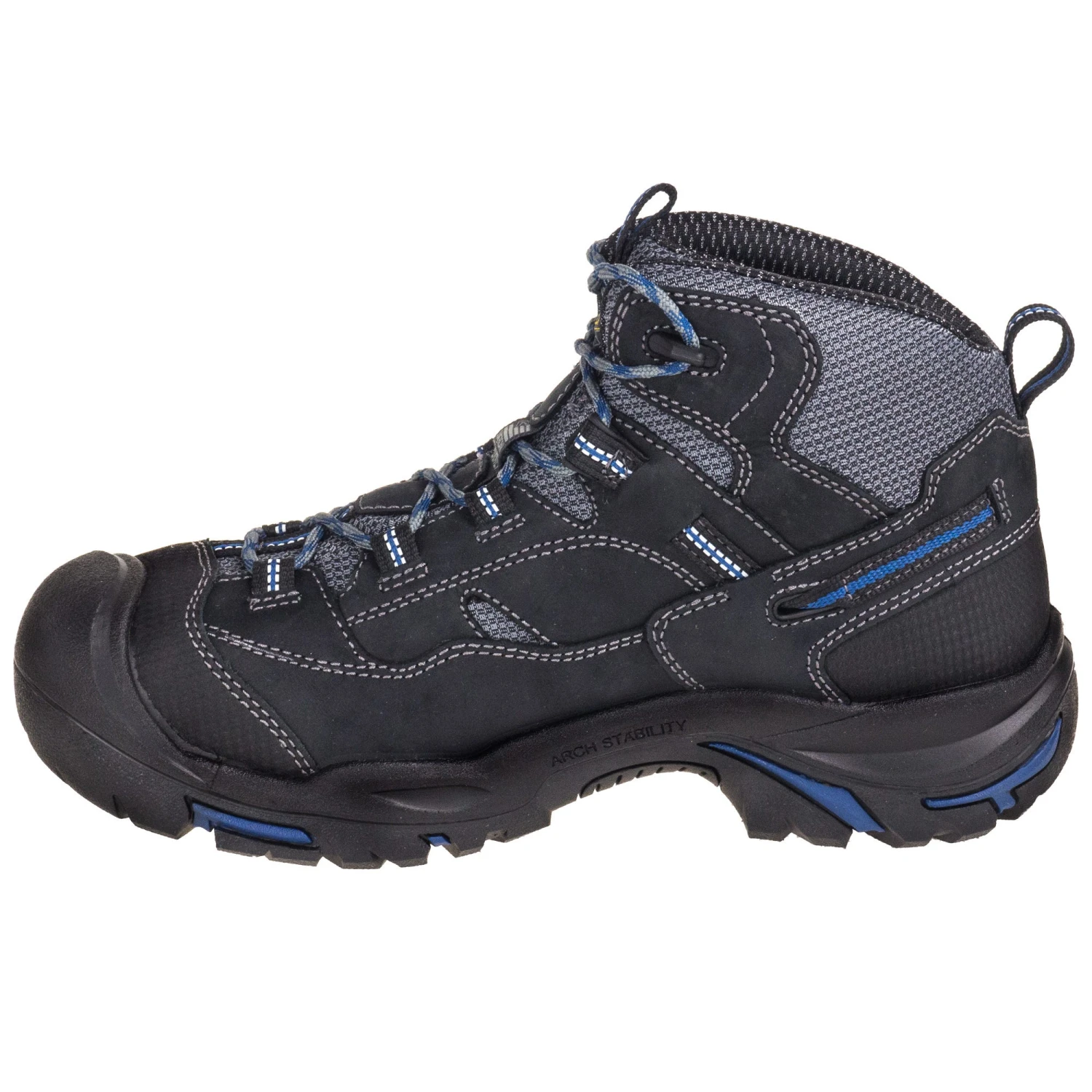 KEEN Utility Boots: Men's 1014605 Grey Waterproof EH Braddock Mid Hikers 7 KEEN Utility Boots: Men's 1014605 Grey Waterproof EH Braddock Mid Hikers - Image 5