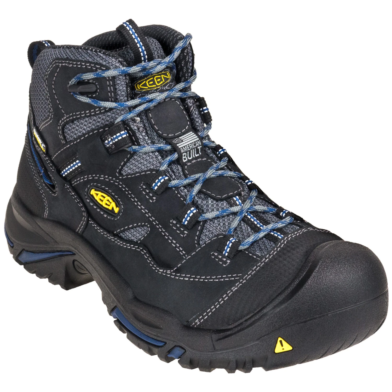 KEEN Utility Boots: Men's 1014605 Grey Waterproof EH Braddock Mid Hikers 5 KEEN Utility Boots: Men's 1014605 Grey Waterproof EH Braddock Mid Hikers - Image 3