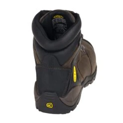 KEEN Utility Boots: Men's 1015401 Steel Toe Brown Waterproof Louisville 6-Inch Work Boots -Men's Work Boots Store keen 1015401 b 01