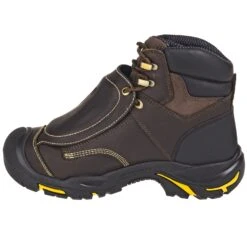 KEEN Utility Boots: Met Guard Men's 1016166 Steel Toe EH Brown Mt. Vernon Boots -Men's Work Boots Store keen 1016166 i 01
