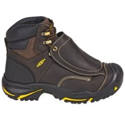 KEEN Utility Boots: Met Guard Men's 1016166 Steel Toe EH Brown Mt. Vernon Boots -Men's Work Boots Store keen 1016166 o 01