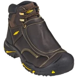 KEEN Utility Boots: Met Guard Men's 1016166 Steel Toe EH Brown Mt. Vernon Boots -Men's Work Boots Store keen 1016166 p 01