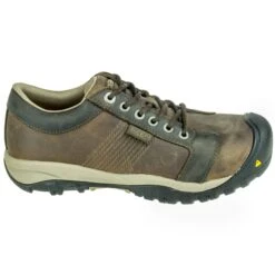 KEEN Utility Shoes: Men's Brown 1017824 La Conner ESD Aluminum Toe Work Shoes -Men's Work Boots Store keen 1017824 2