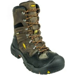 KEEN Utility Boots: Men's 8 Inch Coburg 1017833 Waterproof Steel Toe Work Boots -Men's Work Boots Store keen 1017833 1