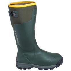 LaCrosse Boots: Men's 376011 Green Insulated Rubber Pro Hunting Boots -Men's Work Boots Store lacrosse 376011 o 01