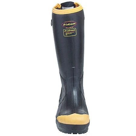 LaCrosse Boots: Black 426050 Waterproof Insulated Safety Toe EH Alpha Boots 8 LaCrosse Boots: Black 426050 Waterproof Insulated Safety Toe EH Alpha Boots - Image 6