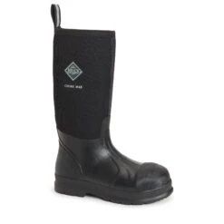 Muck Boots: Men's MAX CMP Black Chore Max Composite Toe Waterproof Boot