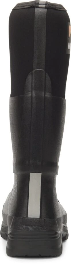 Matterhorn Boots: Men's MT202 Black Steel Toe 16" Waterproof Puncture Resistant Rubber Work Boot -Men's Work Boots Store mt202 500xauto heel