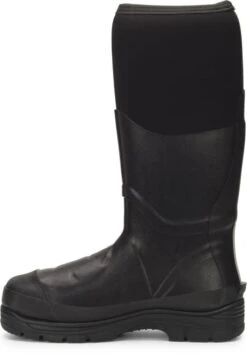 Matterhorn Boots: Men's MT202 Black Steel Toe 16" Waterproof Puncture Resistant Rubber Work Boot -Men's Work Boots Store mt202 500xauto instep