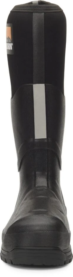 Matterhorn Boots: Men's CV12000 Black Steel Toe 10" Internal Metguard Waterproof Lace To Toe Work Boot -Men's Work Boots Store mt202 500xauto toe 1