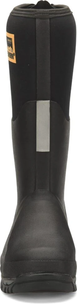 Matterhorn Boots: Men's MT203 Black Steel Toe 16" Mud Jumper Metguard Puncture Resisting Rubber Boot -Men's Work Boots Store mt203 500xauto toe