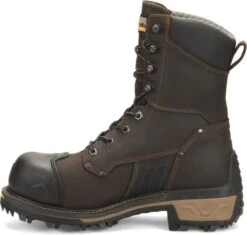 Matterhorn Boots: Men's MT2560 Brown 8” Maximus 2.0 Composite Toe Waterproof Logger Work Boot -Men's Work Boots Store mt2560 500xauto instep