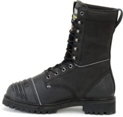 Matterhorn Boots: Men's MT903 Black 10" Waterproof Internal Metguard Work Boot -Men's Work Boots Store mt903 500xauto instep