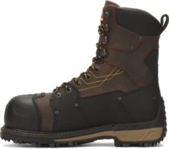 Matterhorn Boots: Men's MTC300 Brown 8” Composite Toe Waterproof Internal Metguard Work Boot -Men's Work Boots Store mtc300 500xauto instep