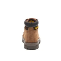 Caterpillar Boots: Men's P51032 Brown Outbase Waterproof Work Boot -Men's Work Boots Store p51032 5edit