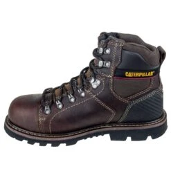 Caterpillar Boots: Alaska 2.0 Steel Toe Men's 90865 Brown 6-Inch Work Boots -Men's Work Boots Store p90865 4