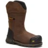 CAT Footwear: Men's P90999 Brown Pull On Combine Waterproof Composite Toe EH Work Boots -Men's Work Boots Store p90999 1