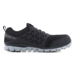 Reebok Shoes: Men's RB4052 Black Composite Toe Sublite Cushion Work Static Dissipating Athletic Work Shoe 8 Reebok Shoes: Men's RB4052 Black Composite Toe Sublite Cushion Work Static Dissipating Athletic Work Shoe -Men's Work Boots Store rb4052 02edit