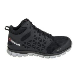 Reebok Shoes: Men's ESD Sublite Cushion RB4141 Black Alloy Toe Mid Shoes -Men's Work Boots Store rb4141 3